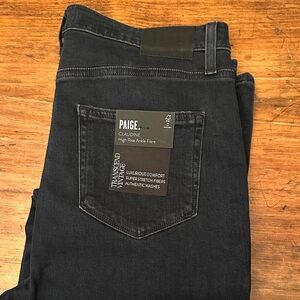 Paige jeans NWT Claudine style high rise ankle flare